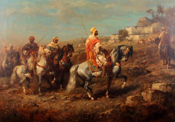 Moorish Jigsaw Puzzles : Moors On Horses