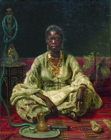 Moorish Jigsaw Puzzles : Sitting Woman